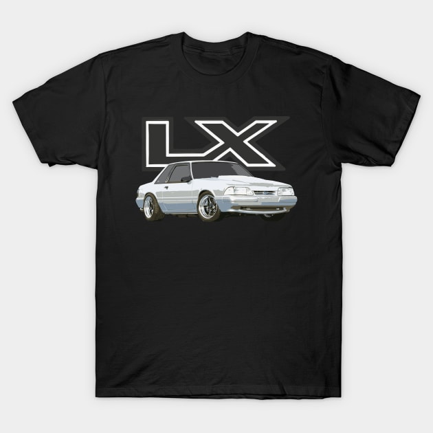 Fox body coupe 5.0 V8 GT T-Shirt by cowtown_cowboy